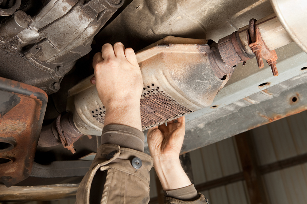 Protect yourself from catalytic converter theft