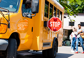 ​Road Rules 101: What to do when you see flashing red lights on a school bus
