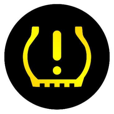 tire pressure symbol.