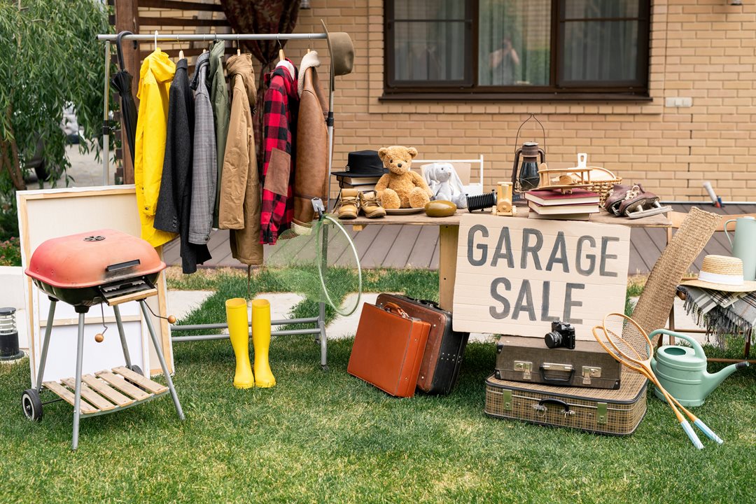 Could a garage sale put you at risk for a liability claim?