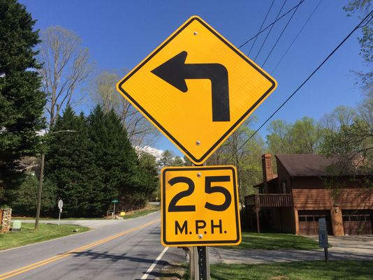Road Rules 101: What do those yellow speed signs really mean?